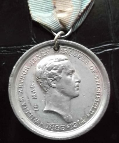 Great Britain Duke of Portland Titchfield Commemorative Medal 1914