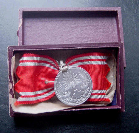 Japanese Red Cross Medal in Case