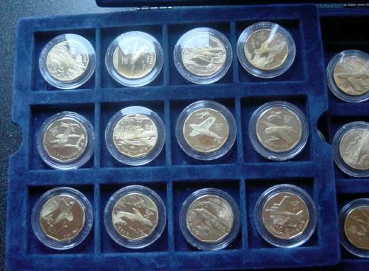 Legendary Aircraft Coin Collection
