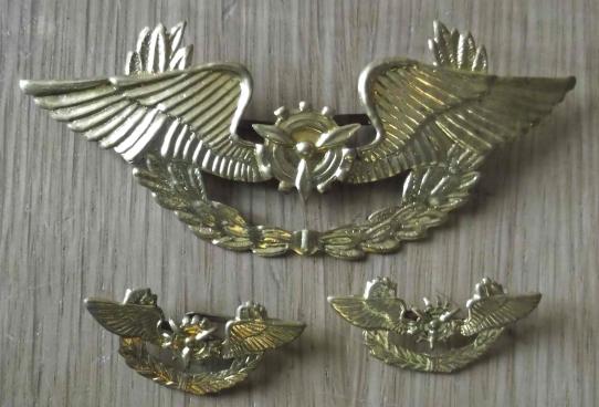Bolivian Air Force Cadet Insignia.