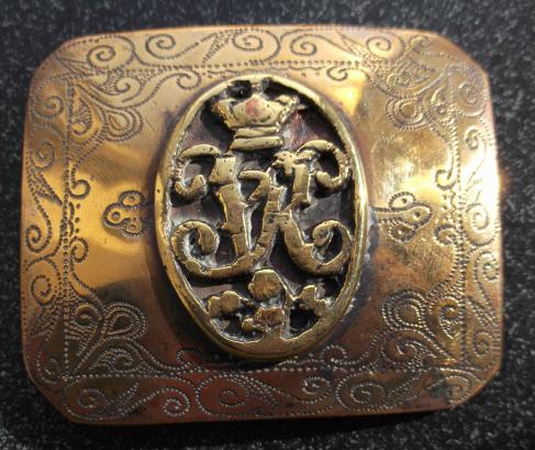 Victorian Belt Buckle similar to Canadian Militia
