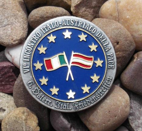 Italian Austrian Peace Badge 1997