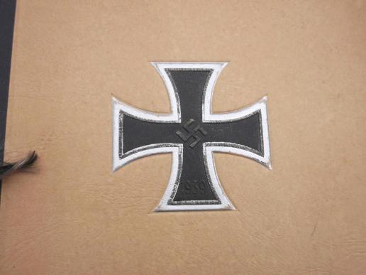 German WW2 Wehrmacht Photo Album Iron Cross Emblem Unused