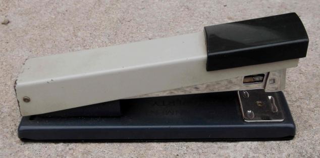 Vintage British Army UK Government Office Stapler by Ofrex