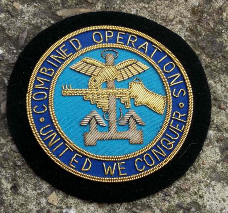 British Combined Ops Operations Patch Blazer Badge