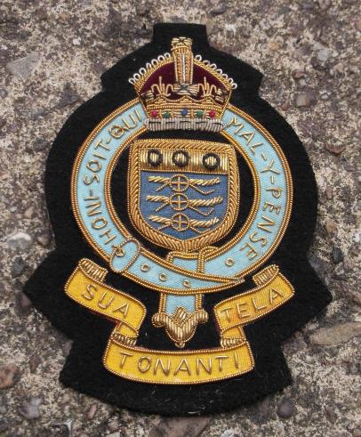 British Army KC RAOC Blazer Badge Royal Army Ordnance Corps GVIR