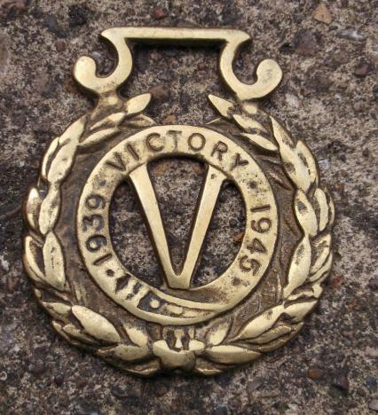 British and Commonwealth Allied Victory WW2 Commemorative Horse Brass 
