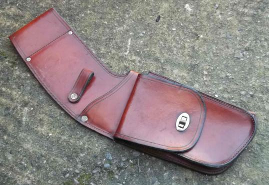 Old Leather Works Equipment Belt Sheath or Scabbard 
