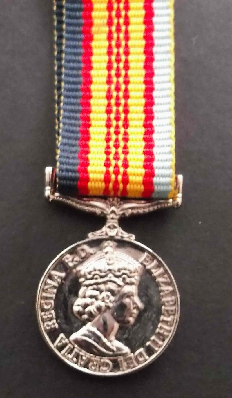 Queen's Vietnam Miniature Medal Australian and New Zealand Armed Forces