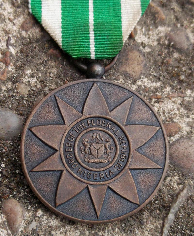 Nigerian Order of the Federal Republic Medal Nigeria