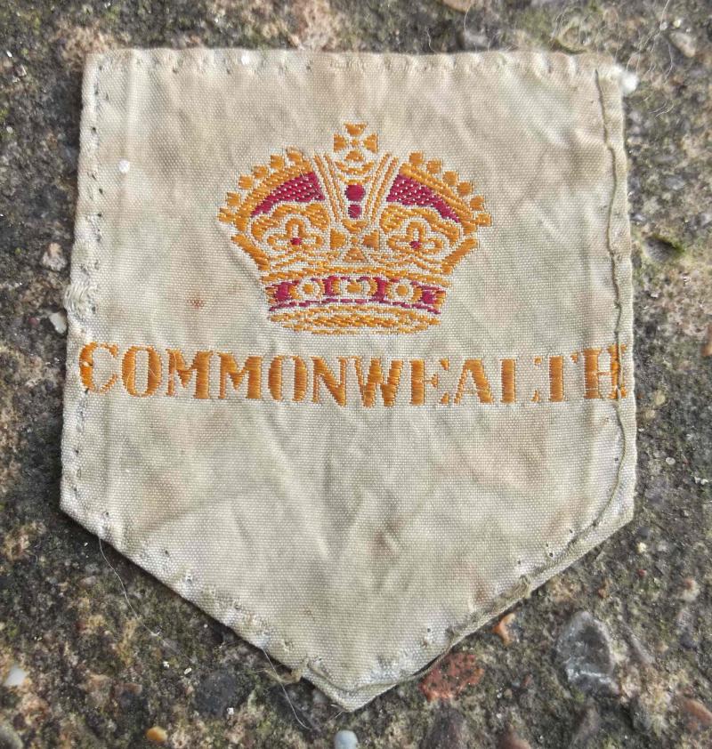 Korean War 1st Commonwealth Division Multinational Forces Patch GVIR