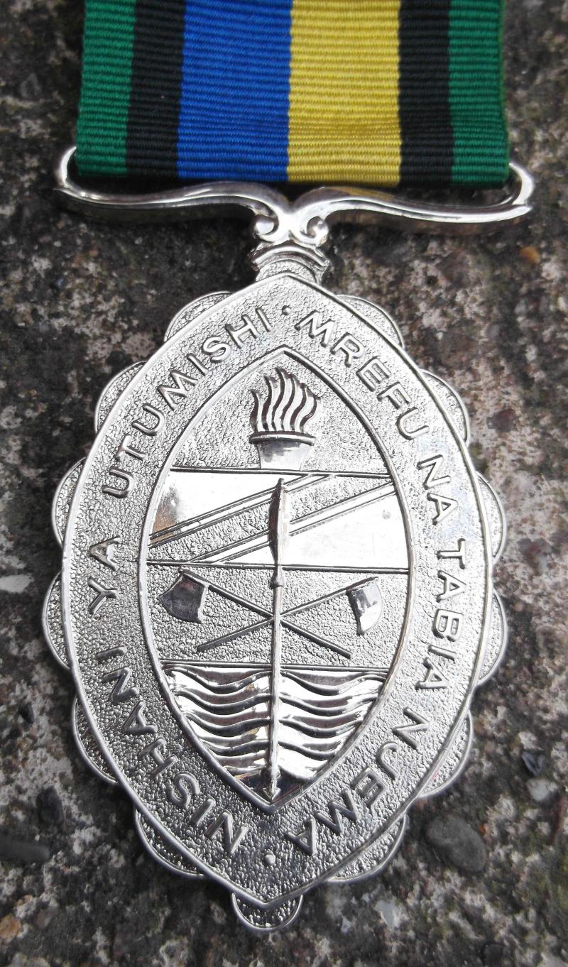 United Republic of Tanzania Medal of Long Service & Ethical Conduct Army