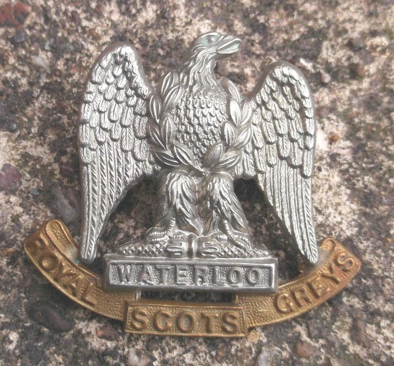British Army Royal Scots Greys (2nd Dragoons) Cap Badge