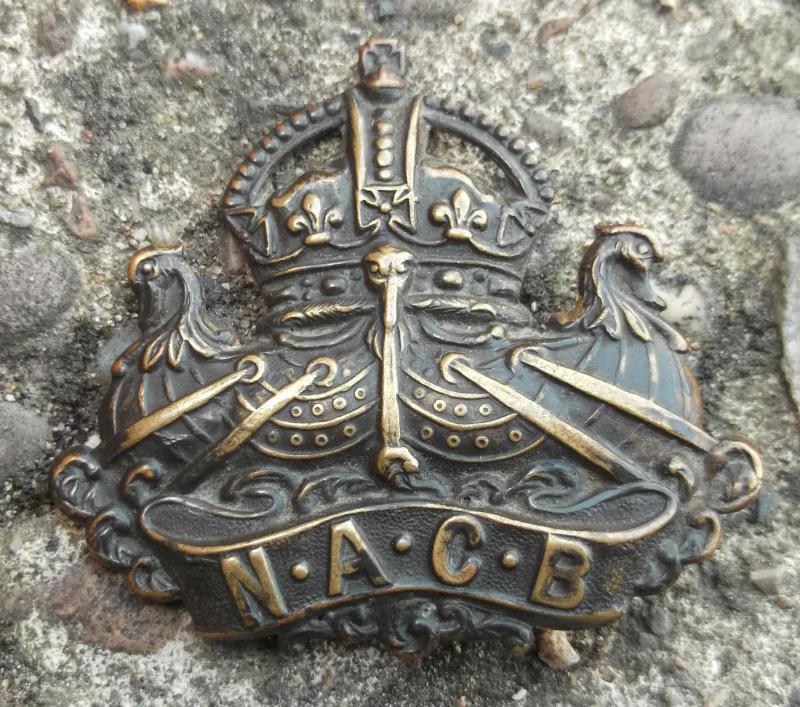 British Great War Navy & Army Canteen Board NACB Cap Badge