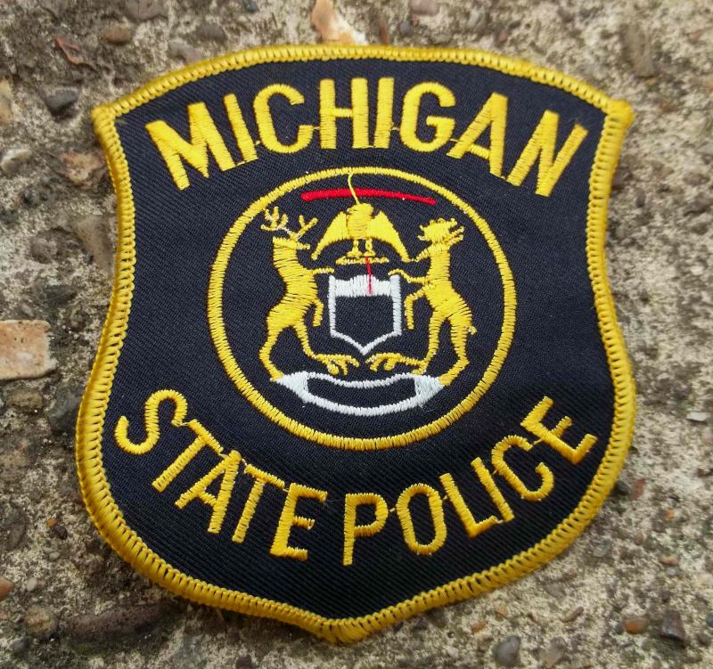 US Michigan State Police Embroidered Patch United States