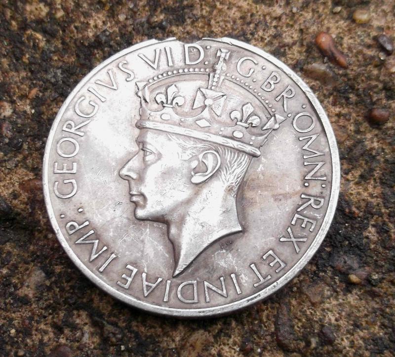 British GSM General Service Medal Disc Relic GVIR