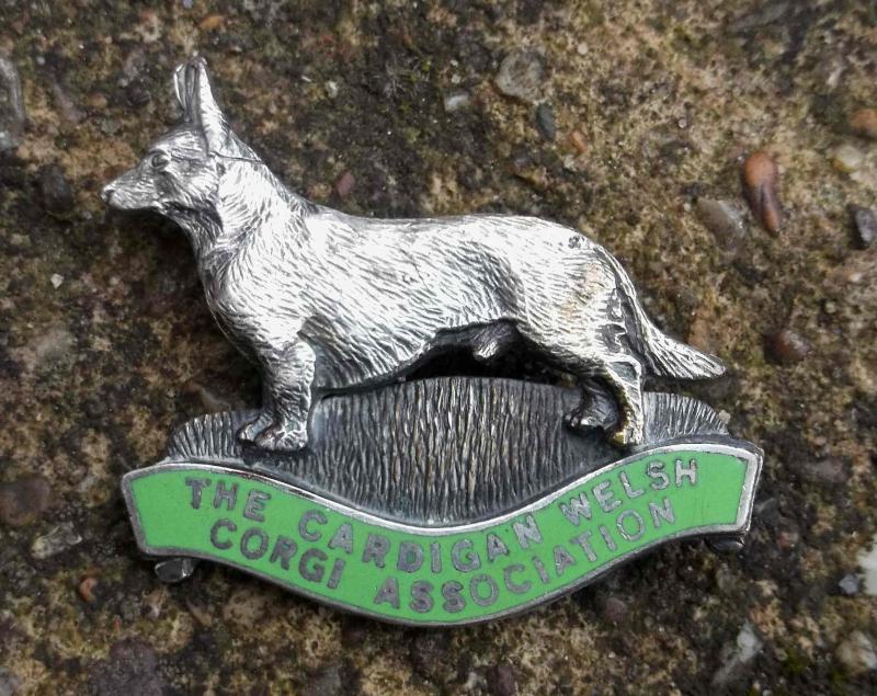 Kennel Club Cardigan Welsh Corgi Association Pin Badge