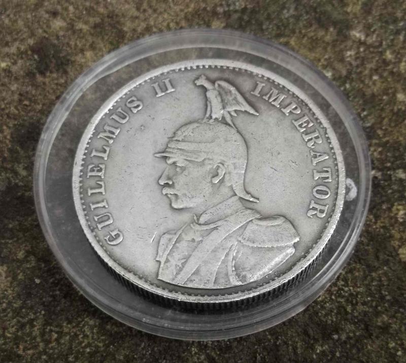 German East Africa Silver 2 Rupees Imperial Germany