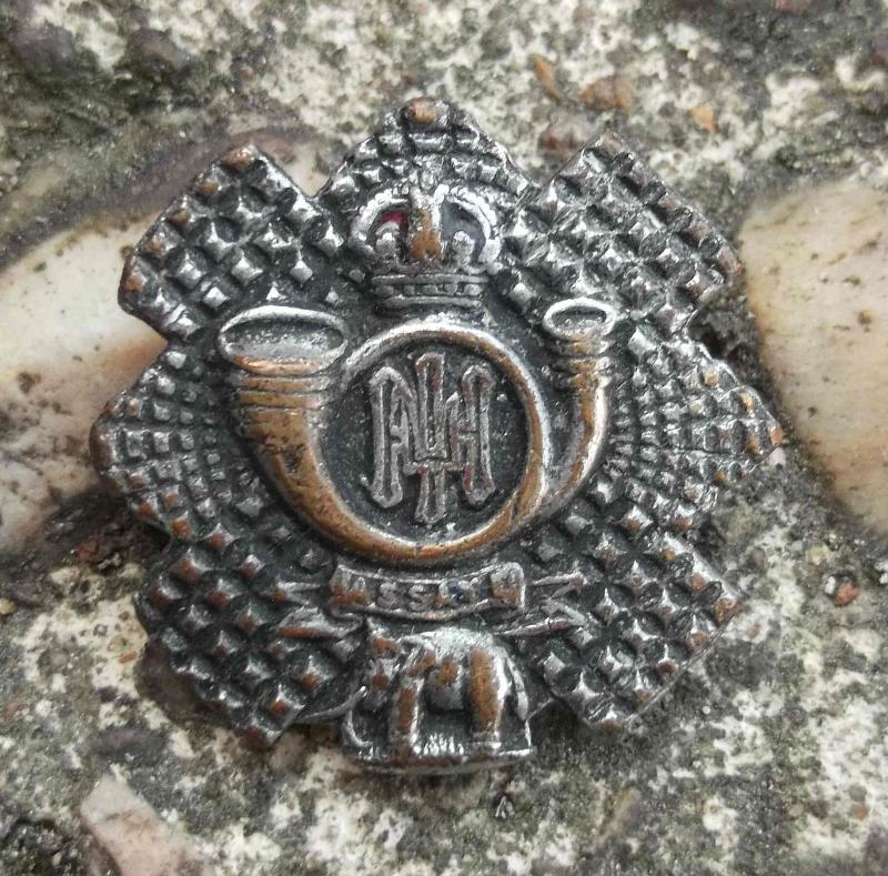 British Army HLI Sweetheart Brooch Highland Light Infantry