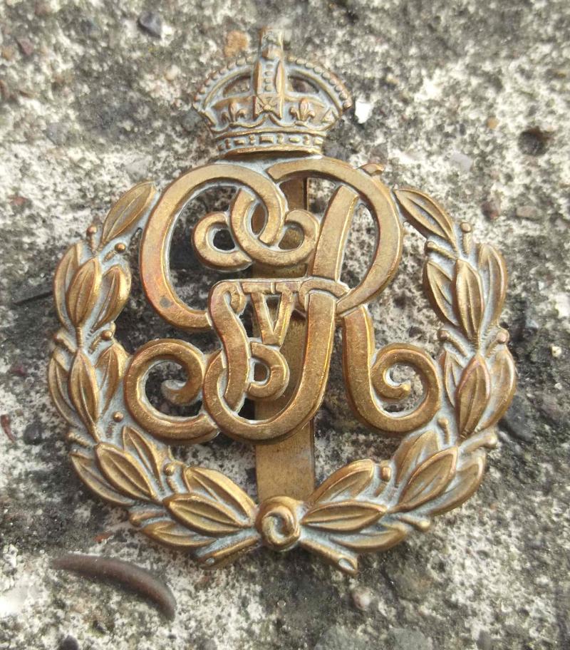British Army WW1 Military Provost Staff Corps Cap Badge