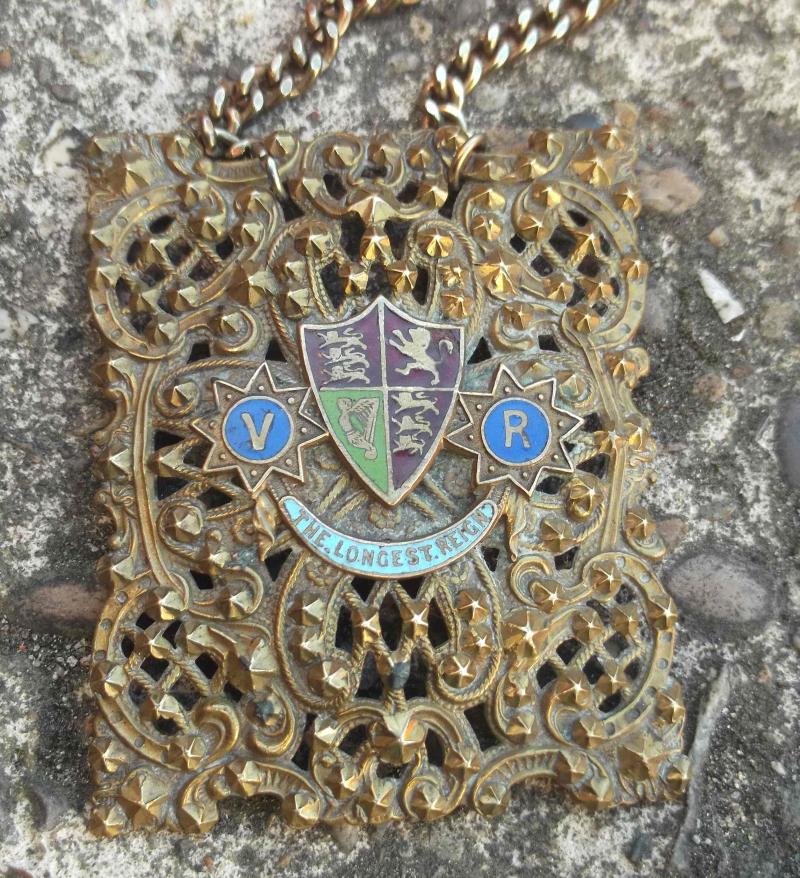 Antique Victorian Buckle Ornament The Longest Reign