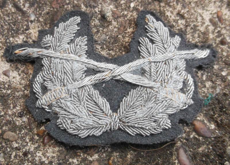 West German Federal Army Officers Bullion Wire Cap Badge