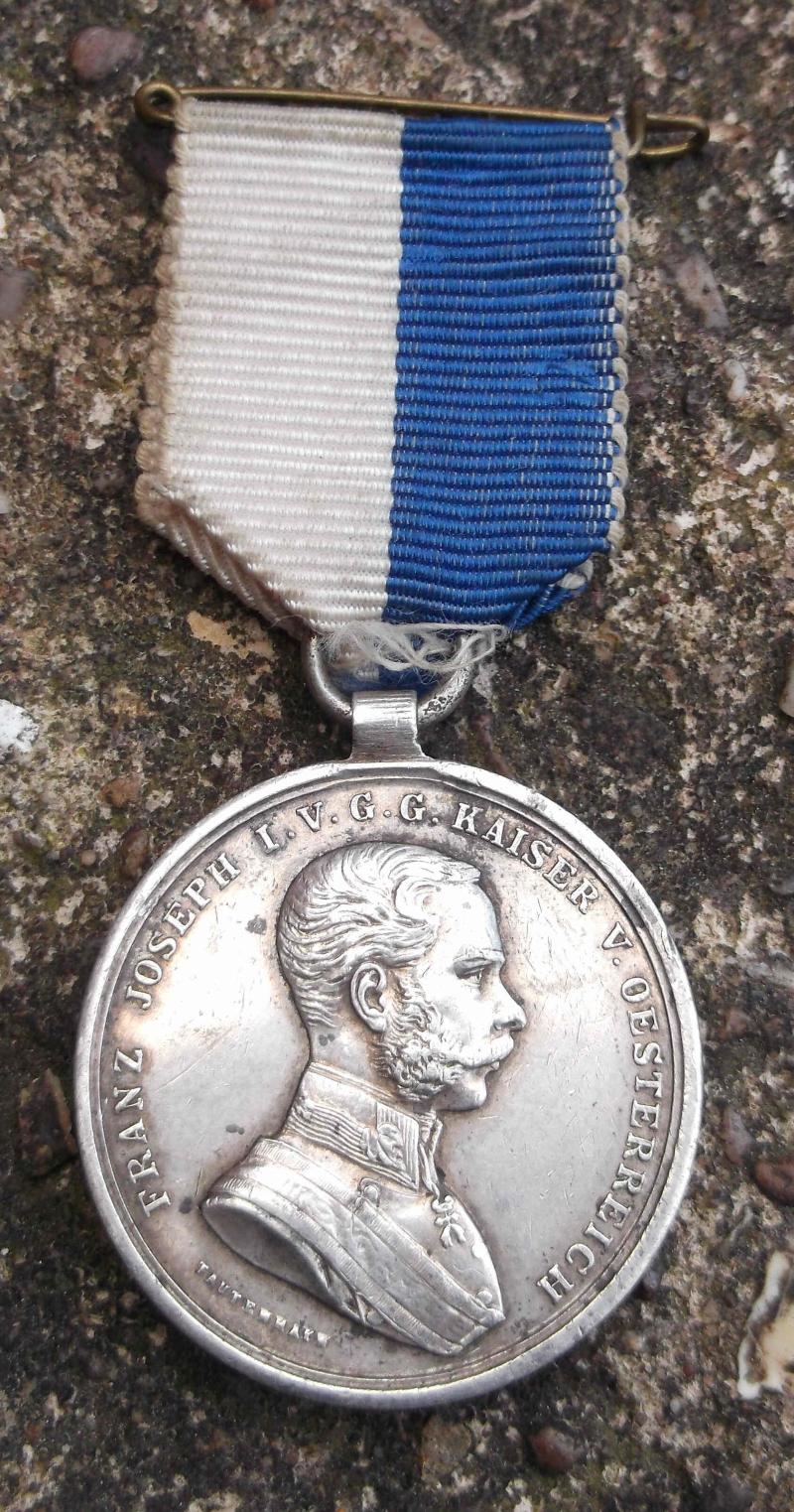 Austria Hungary Bravery Medal WW1 Era Austrian Hungarian