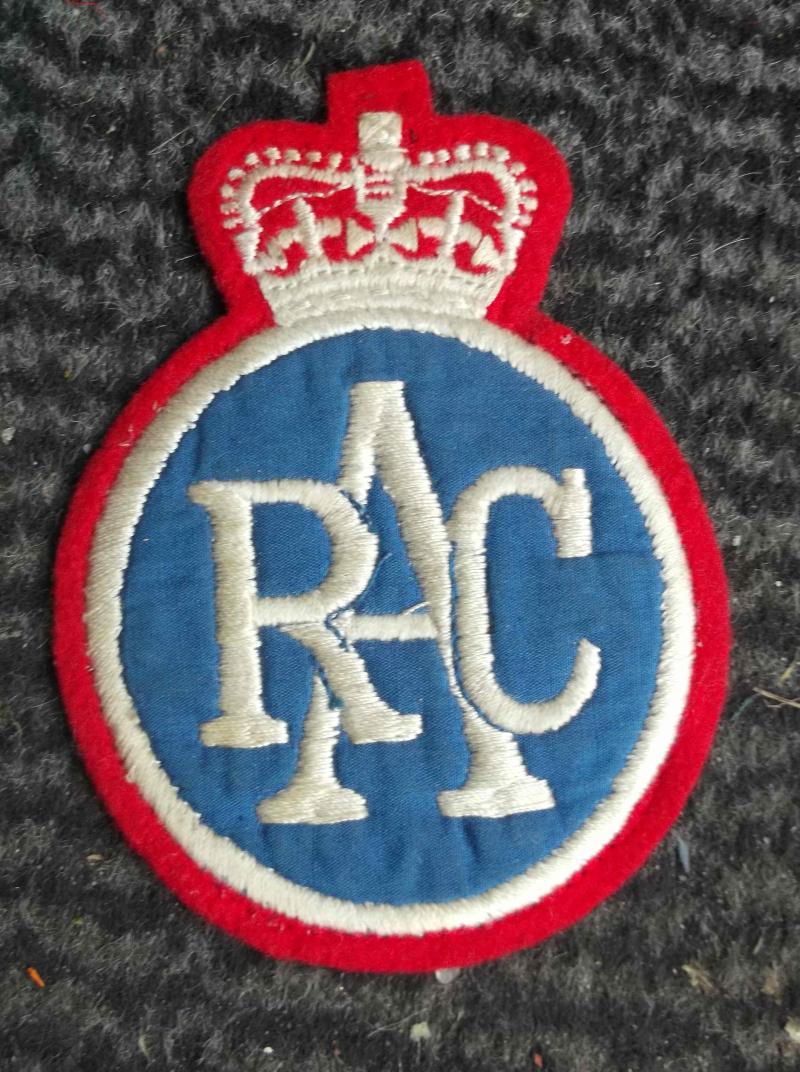 British Royal Automobile Club Uniform Patch RAC