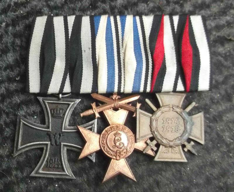 German Imperial Medal Group WW1 Armed Forces