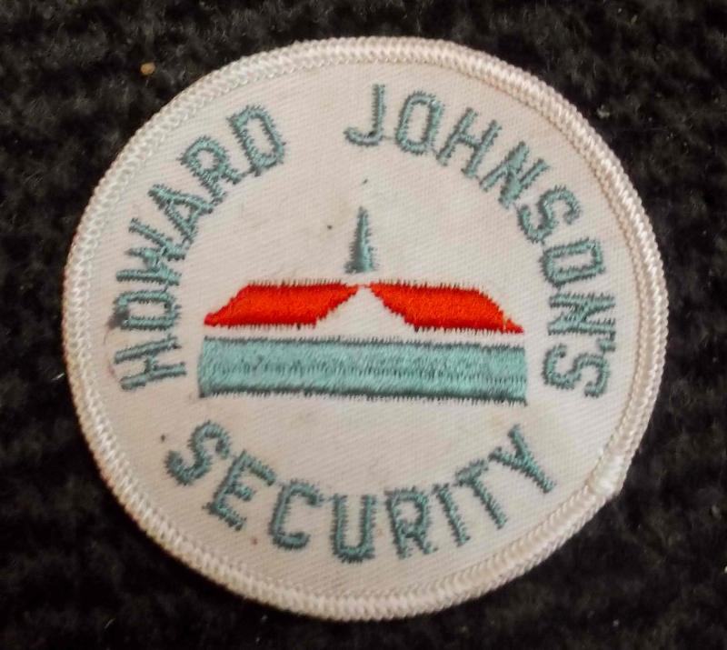 USA Howard Johnson Hotel Security Uniform Patch