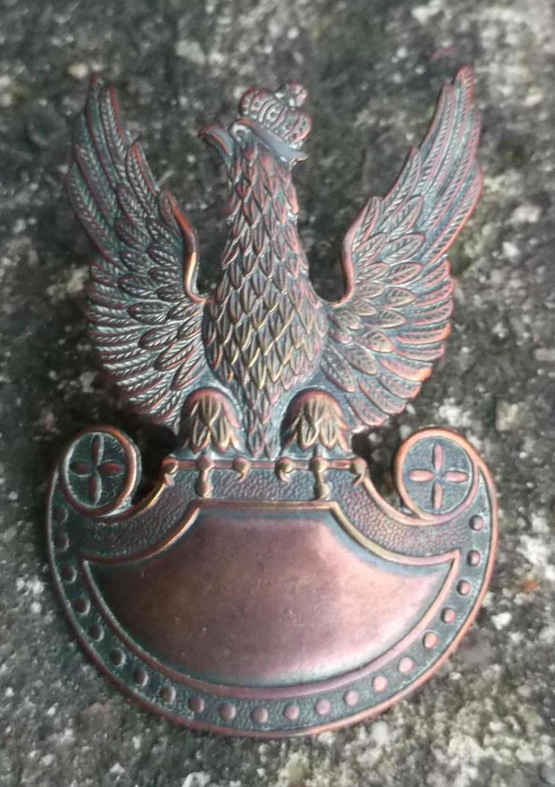 Polish WW2 Army in Exile Cap Badge Poland