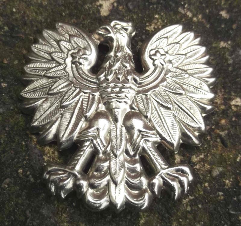 Polish Police Communist Poland Era Cap Badge