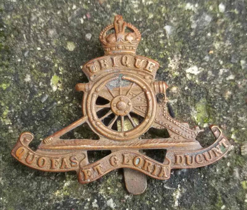 British Army Royal Artillery WW2 Beret Cap Badge Dowler Birmingham