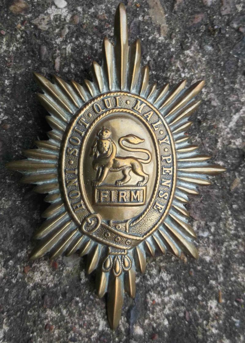 British Army Worcestershire Regiment Cross Belt Badge