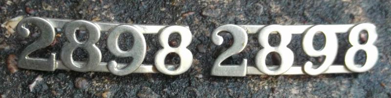 British Vintage Railway Police Collar Badges Pair