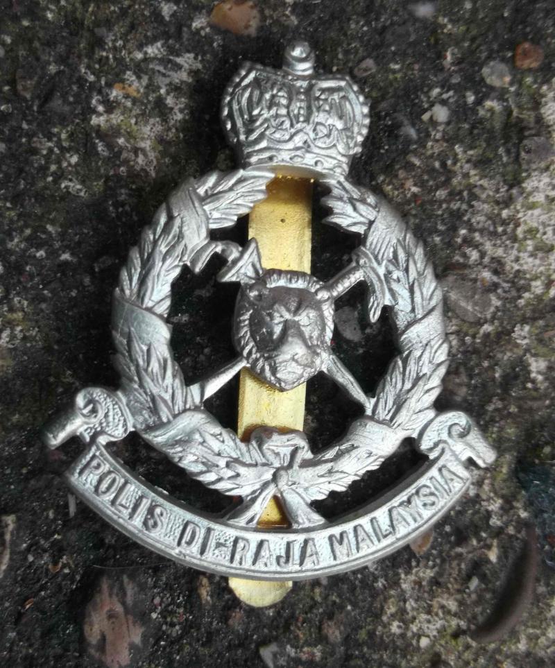 Malaysian Police Cap Badge by Firmin London Malaysia
