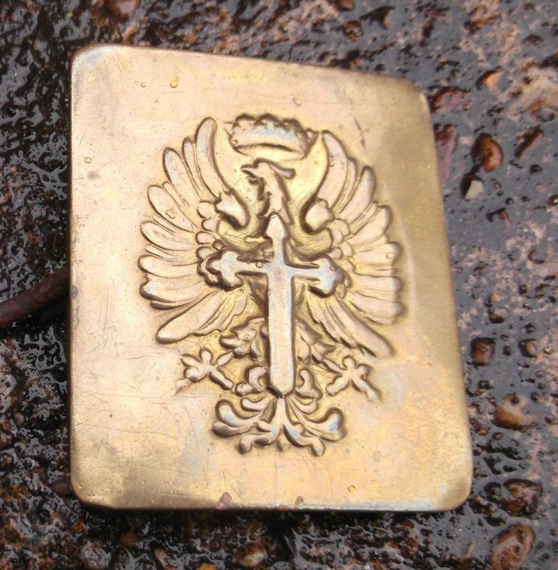 Vintage Spanish Army Belt Buckle Spain Franco Era