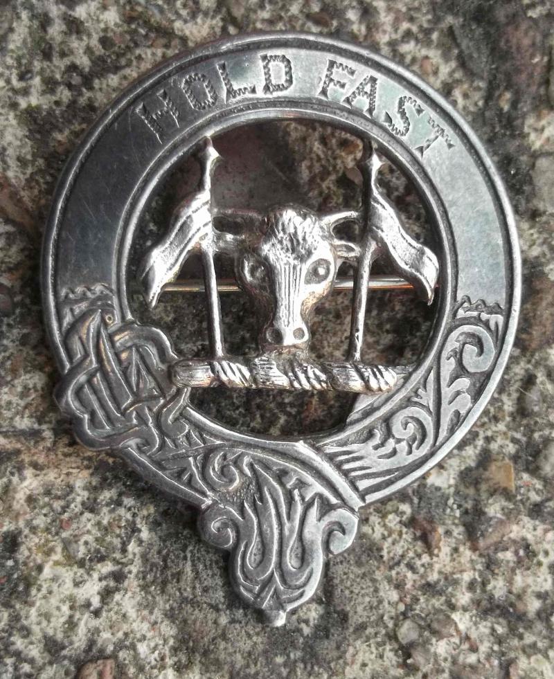 Scotland MacLeod Hold Fast Scottish Clan Badge Medlock and Craik