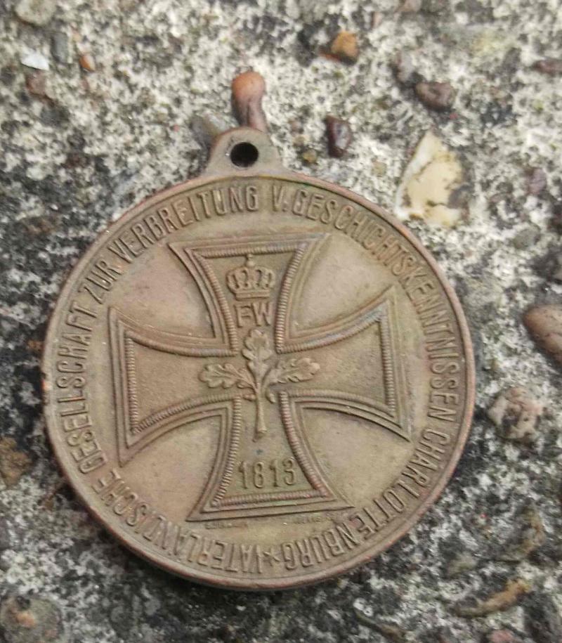 German Prussian Battle of the Nations Commemorative Medal 1813 to 1913