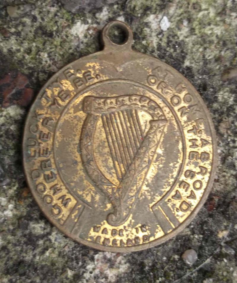 Vintage Ireland 1932 Dublin Souvenir of the Eucharistic Congress Medallion