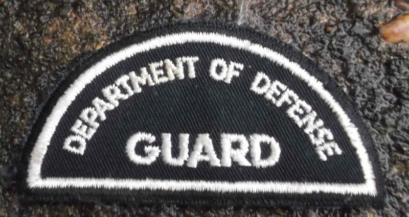 Vintage United States Department of Defense Guards Patch USA