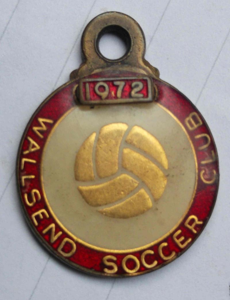 British Wallsend Soccer Club Football Members Badge 1972