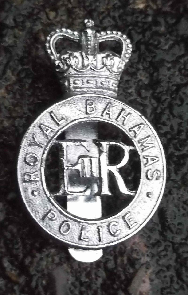 Royal Bahamas Police Cap Badge British Overseas Firmin EIIR