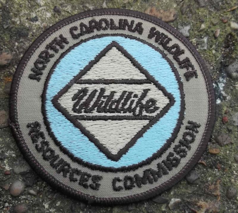USA North Carolina Wildlife Resources Commission Patch
