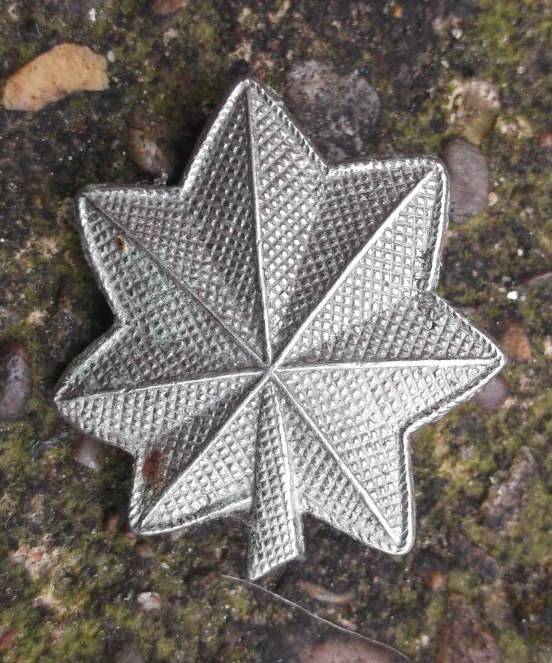 USA WWII Sterling Silver Lieutenant Colonel LTC Rank Badge Amico Single