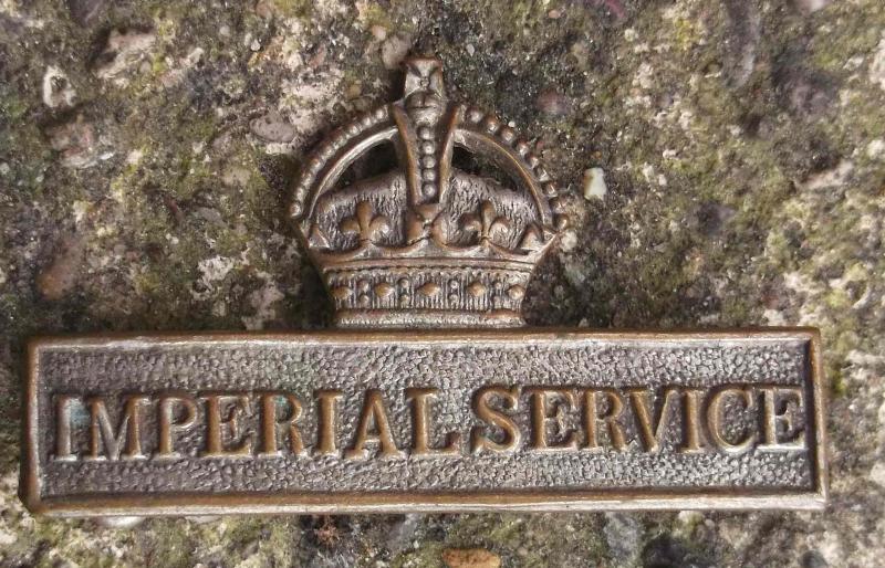 British and Commonwealth WW1 Territorial Force Imperial Service Badge