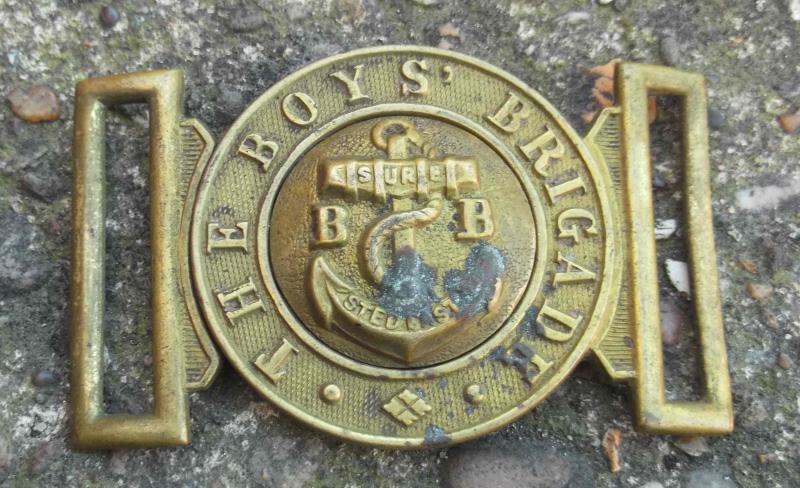 British and Commonwealth Vintage Boys Brigade Belt Buckle