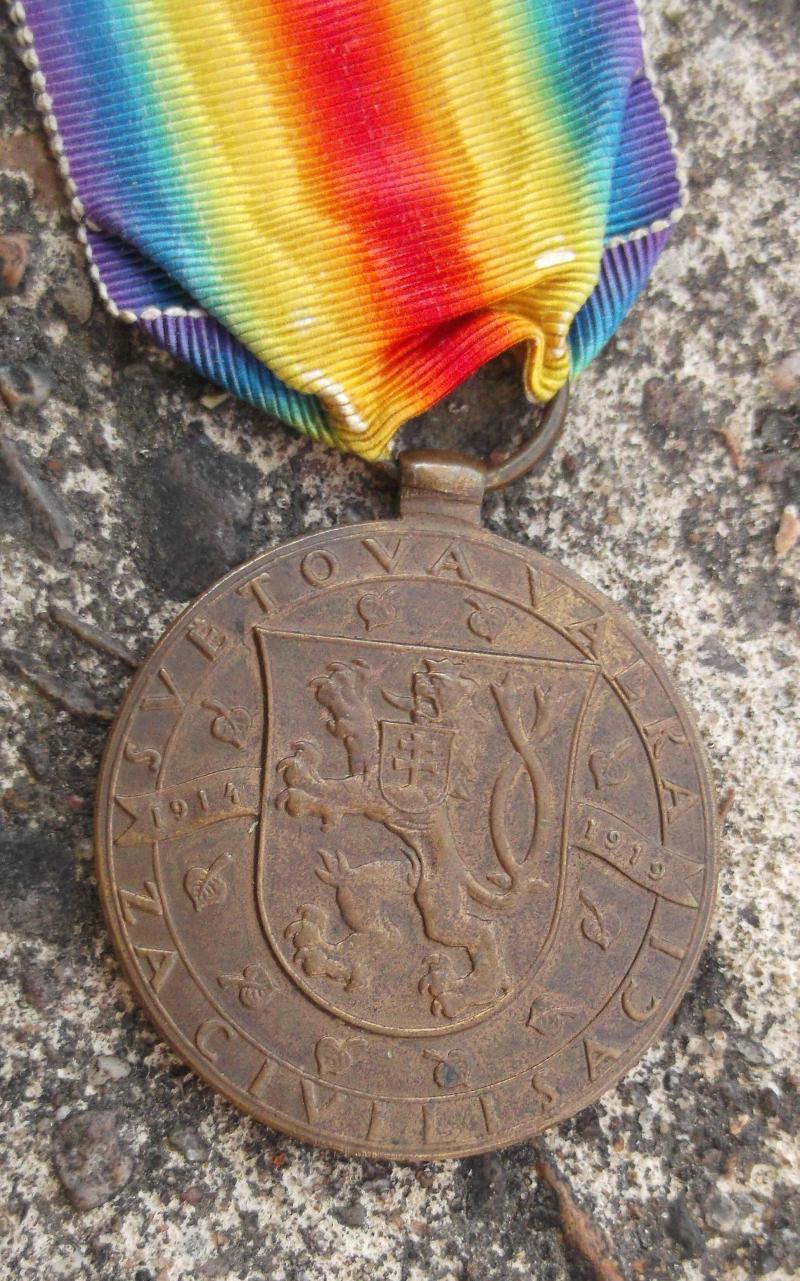 Czechoslovakian WW1 Peace Medal Allied Great War