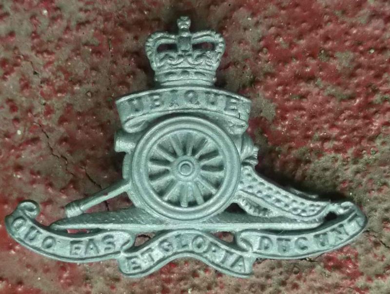 Royal Artillery Veterans Badge EIIR Cap Badge Pattern