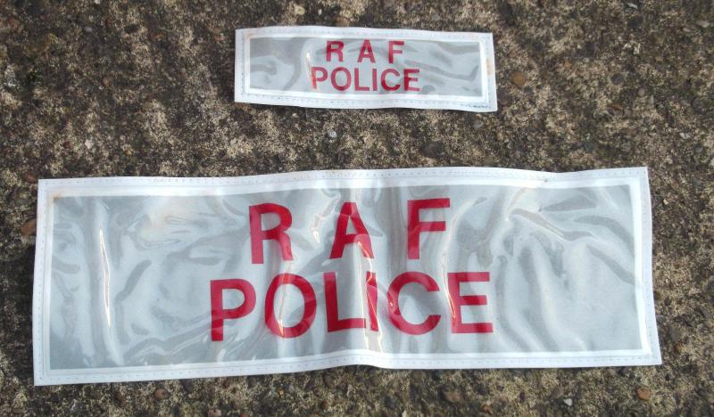 British Royal Air Force Police Obsolete Uniform Patches RAF